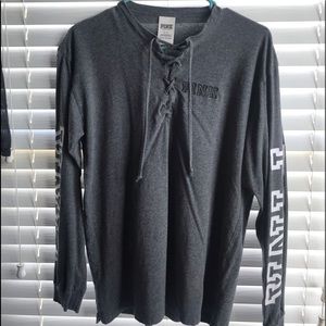 Heather grey long sleeve
